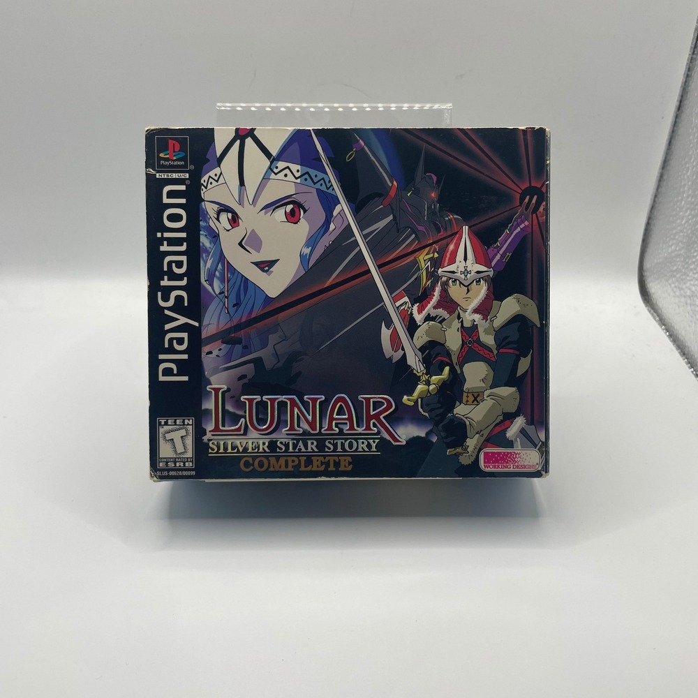 Lunar Silver Star Story Complete PS1 Working Designs Collector's Edition Boxed